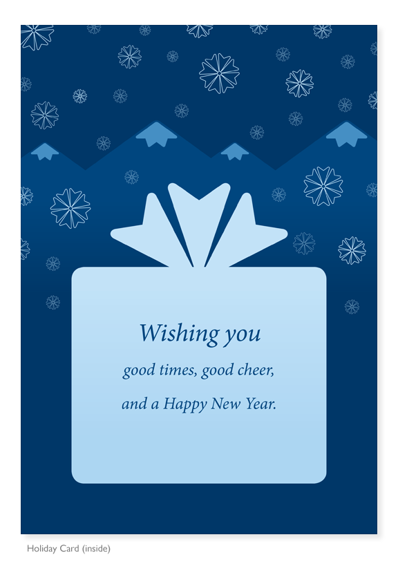 HealthGrades - Holiday Card Inside