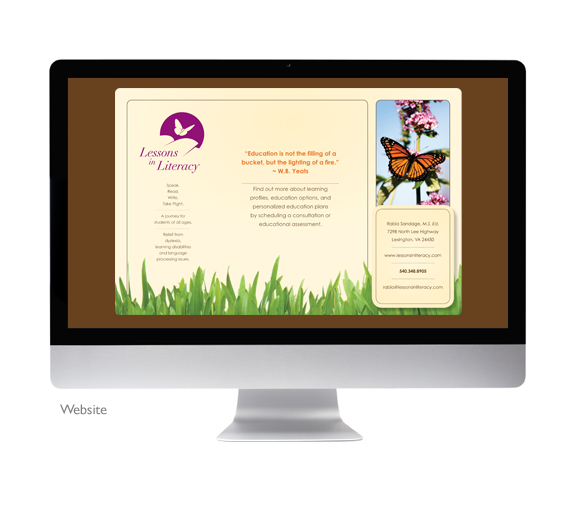 Lessons in Literacy - Website